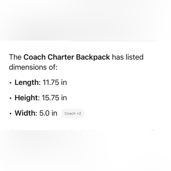 Coach Black Leather Backpack - Picture 14 of 14